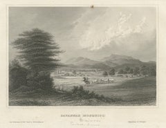 Savannah (Mosquito), Honduras – Antique Engraving, Central America, c.1850