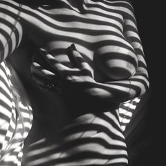 Savannah Spirit Feeling Hollyweird (Photographie nue en noir et blanc, B&W)