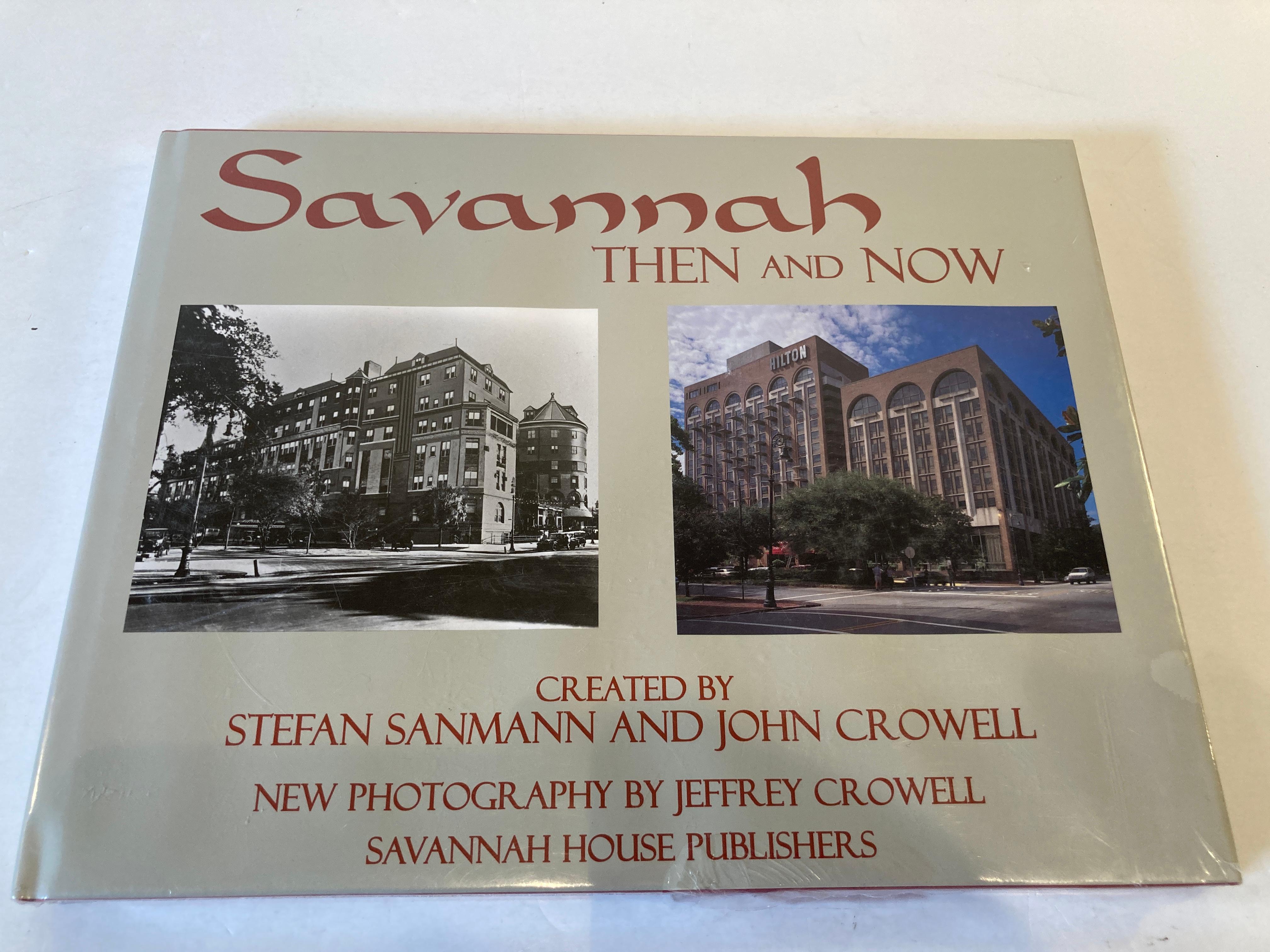 American Savannah Then and Now by Stefan Sanmann and John Crowell Hardcover Book For Sale