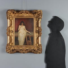 Figura Femminile con Cetra XIX secolo