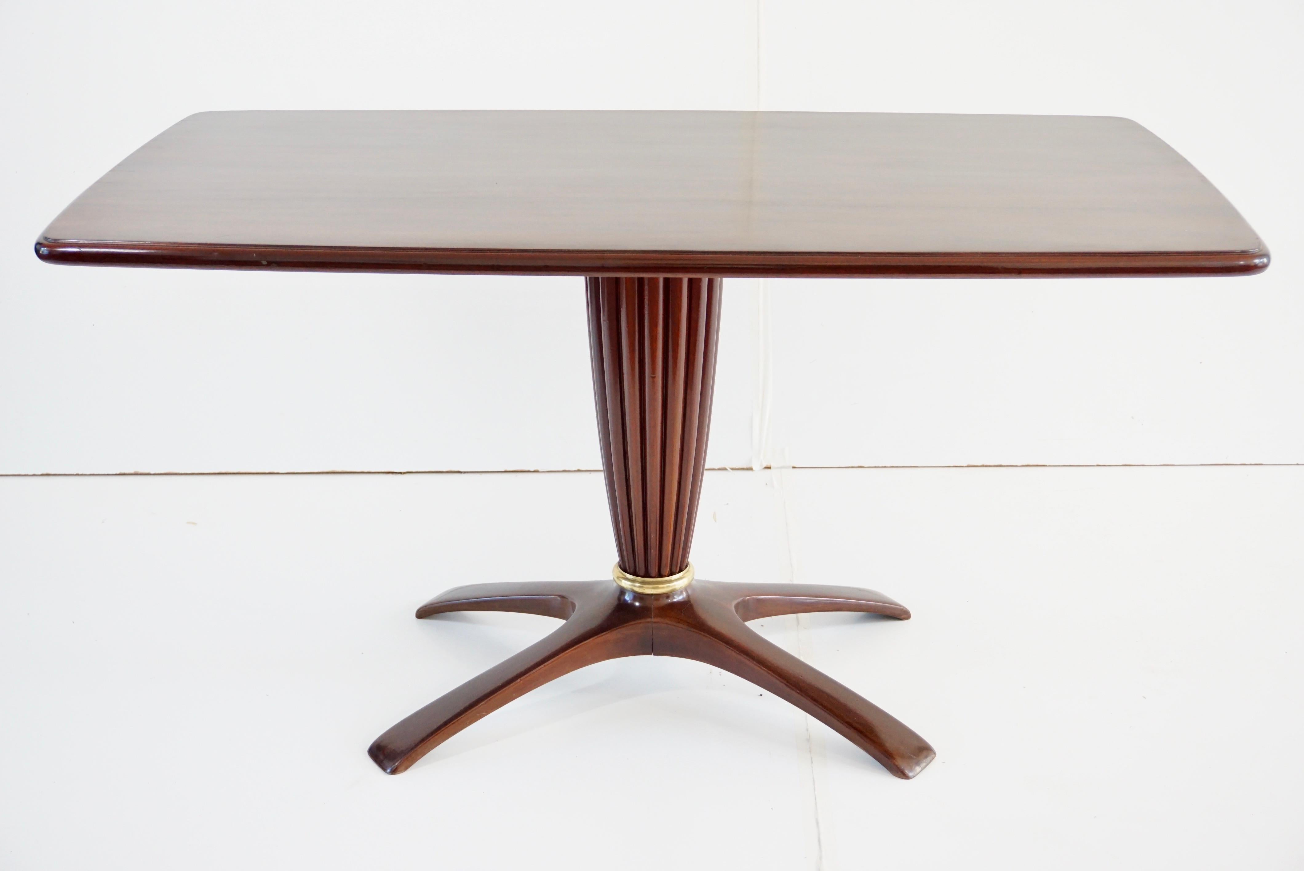 Mid-Century Modern Saverio Jannace & Kovac Rosewood Center or Console Table, 1950 For Sale