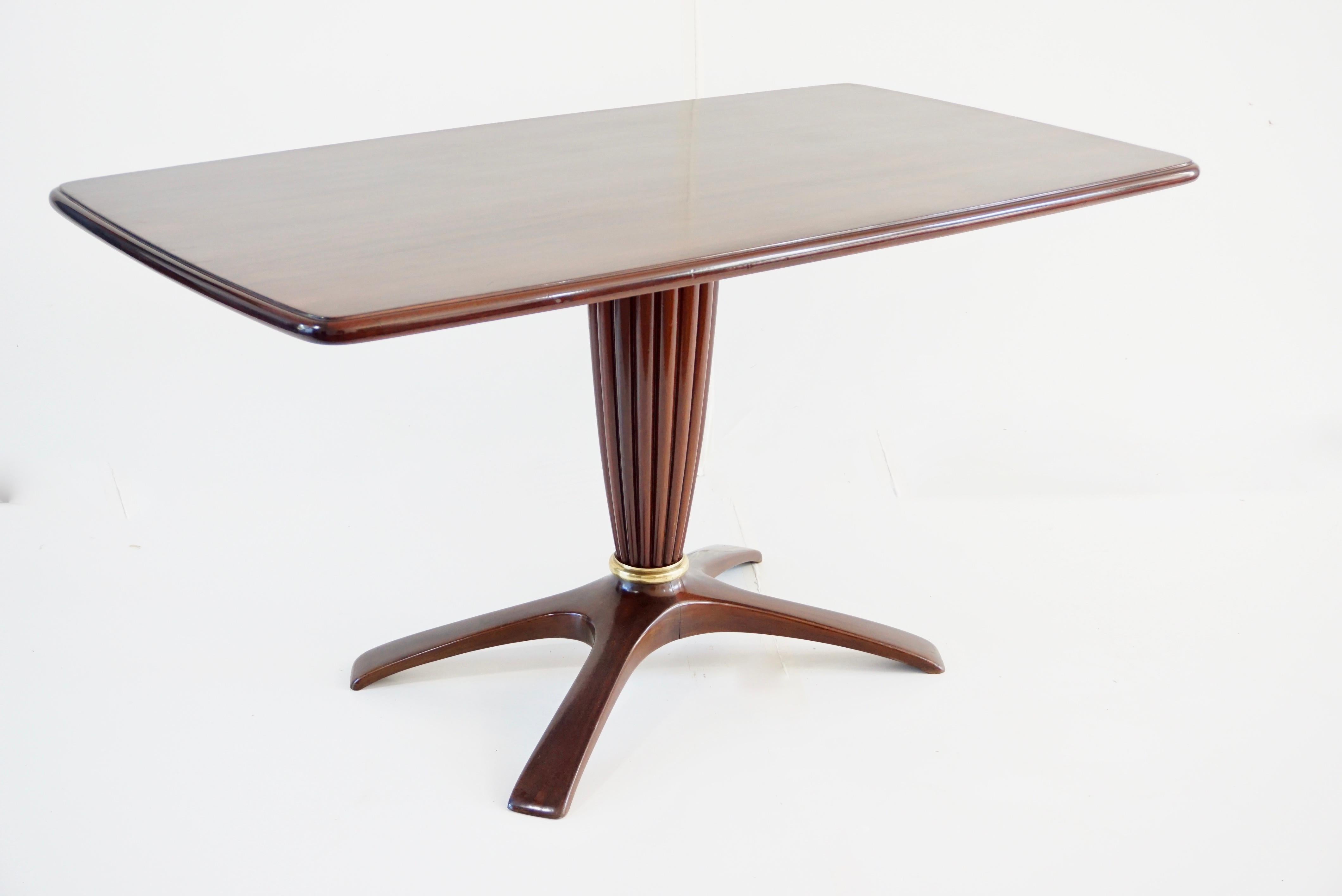 Mid-20th Century Saverio Jannace & Kovac Rosewood Center or Console Table, 1950 For Sale