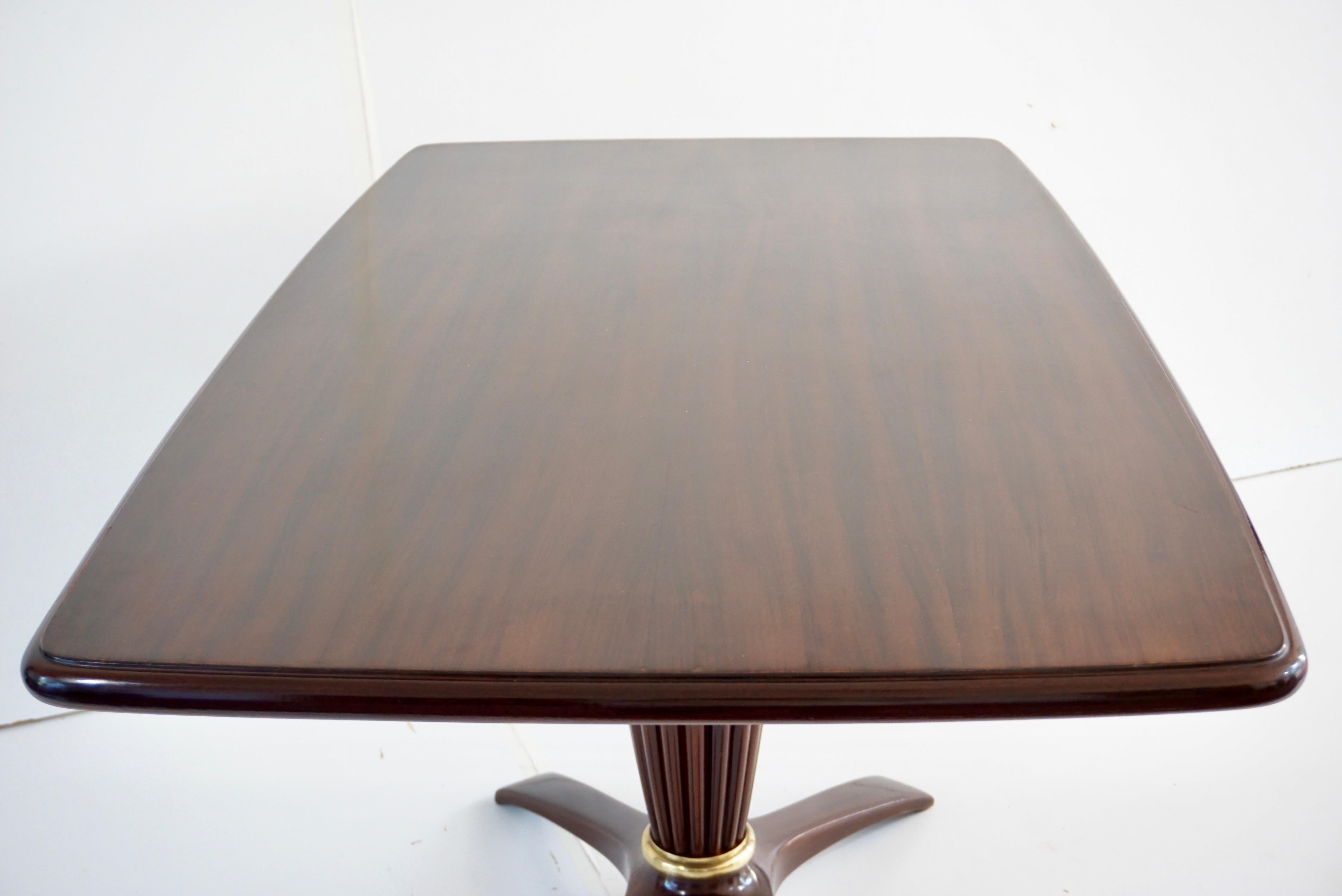 Saverio Jannace & Kovac Palisander-Mittel- oder Konsolentisch aus Rosenholz, 1950 im Angebot 1