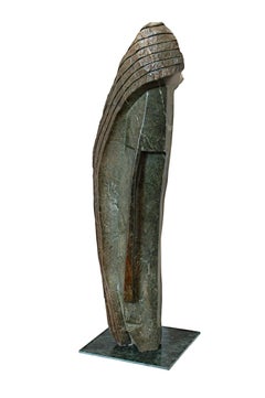 ""I Am Beautiful", Original Opalstein-Skulptur, signiert von Savheri Chirwa