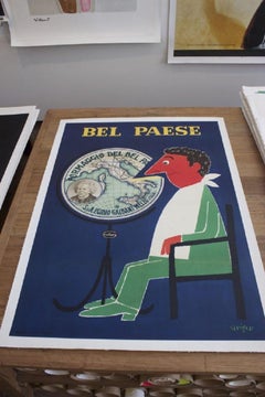 Savignac Bel Paese Original Vintage Poster