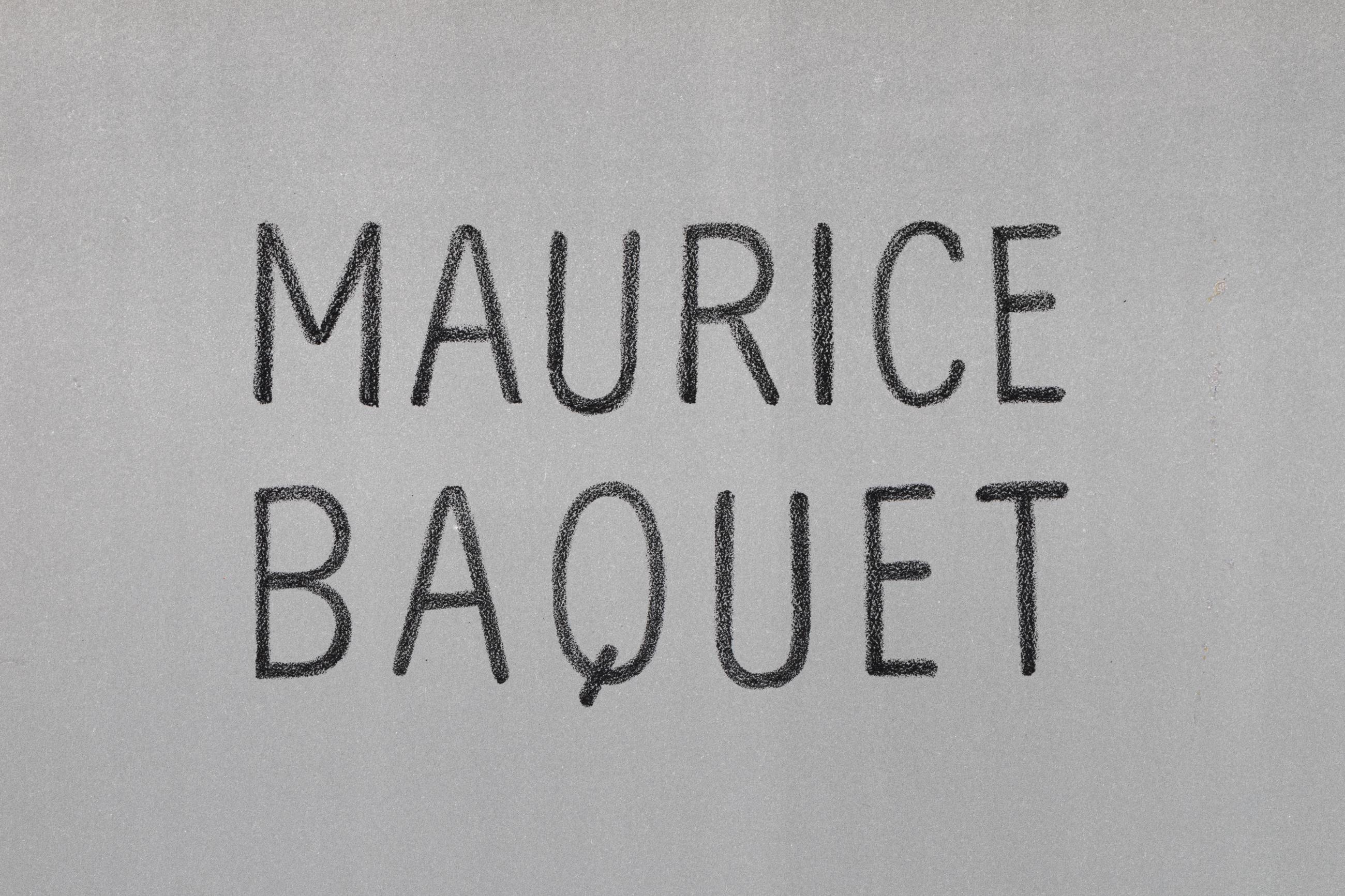 Moderne Affiche vintage d'origine, Maurice Baquet, Cello, arc-en-ciel, acteur, 1980 en vente