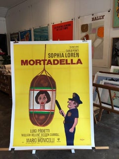 Savignacfarbenes Raymond Mortadella Poster