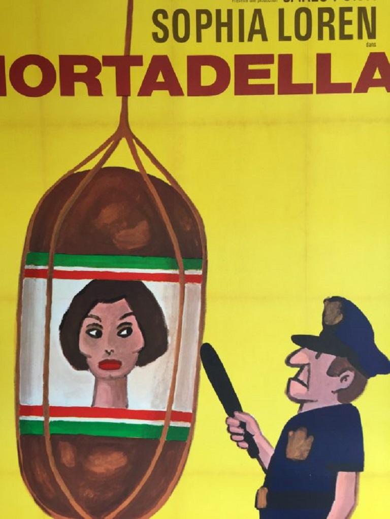Savignac Raymond Mortadella Poster In Good Condition For Sale In Melbourne, Victoria
