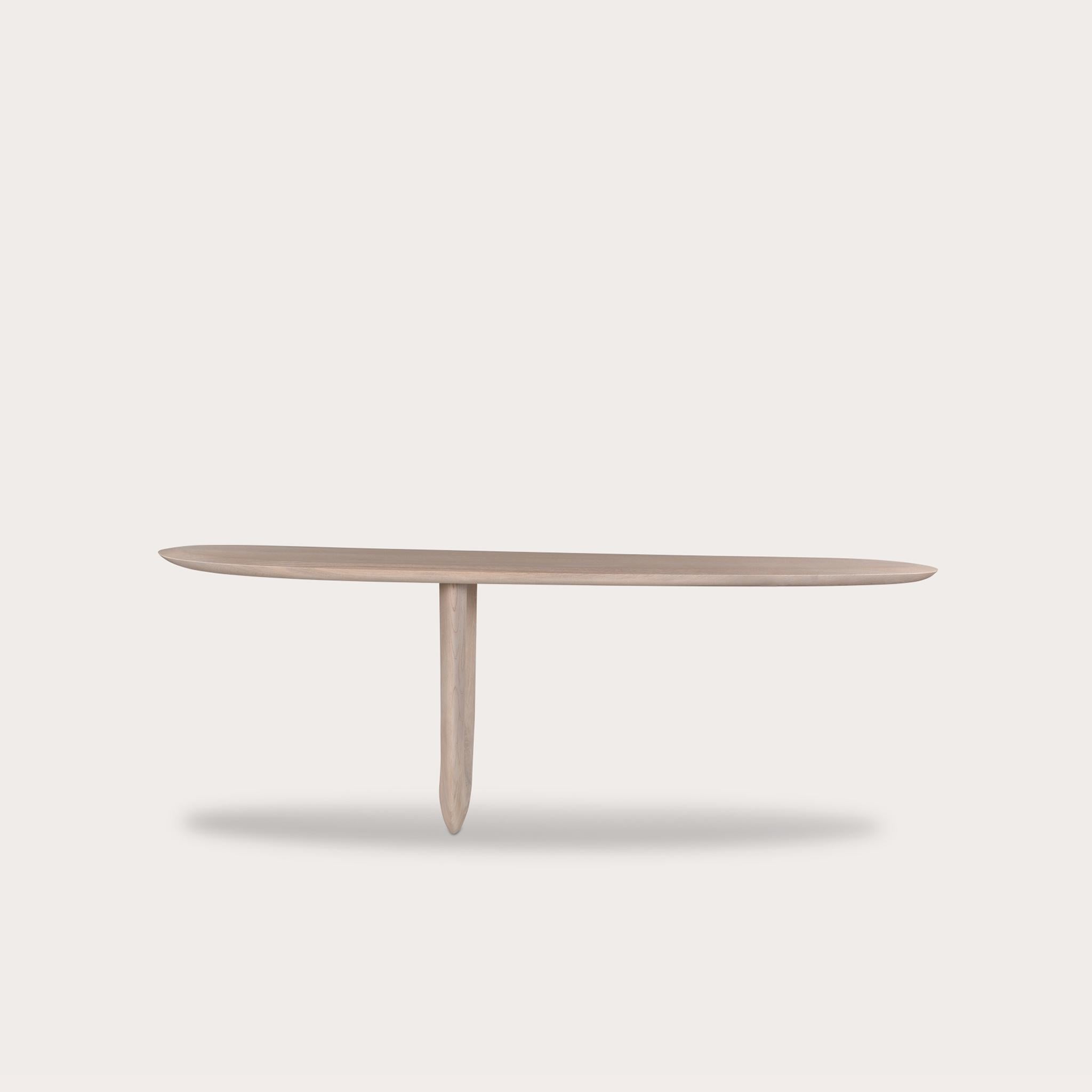 German Savignyplatz Console by Sebastian Herkner in Solid Oak Wood For Sale