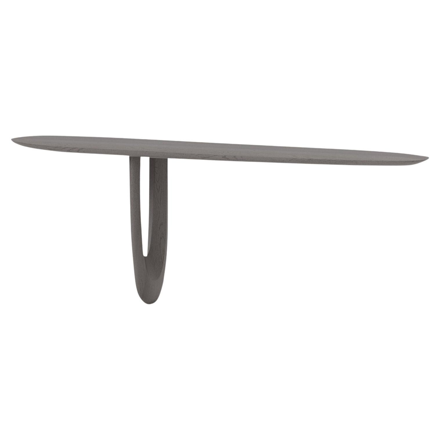 Savignyplatz Console by Sebastian Herkner in Solid Oak Wood For Sale