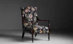 Saville Armchair in House of Hackney Jacquard Fabric, England Circa 1890