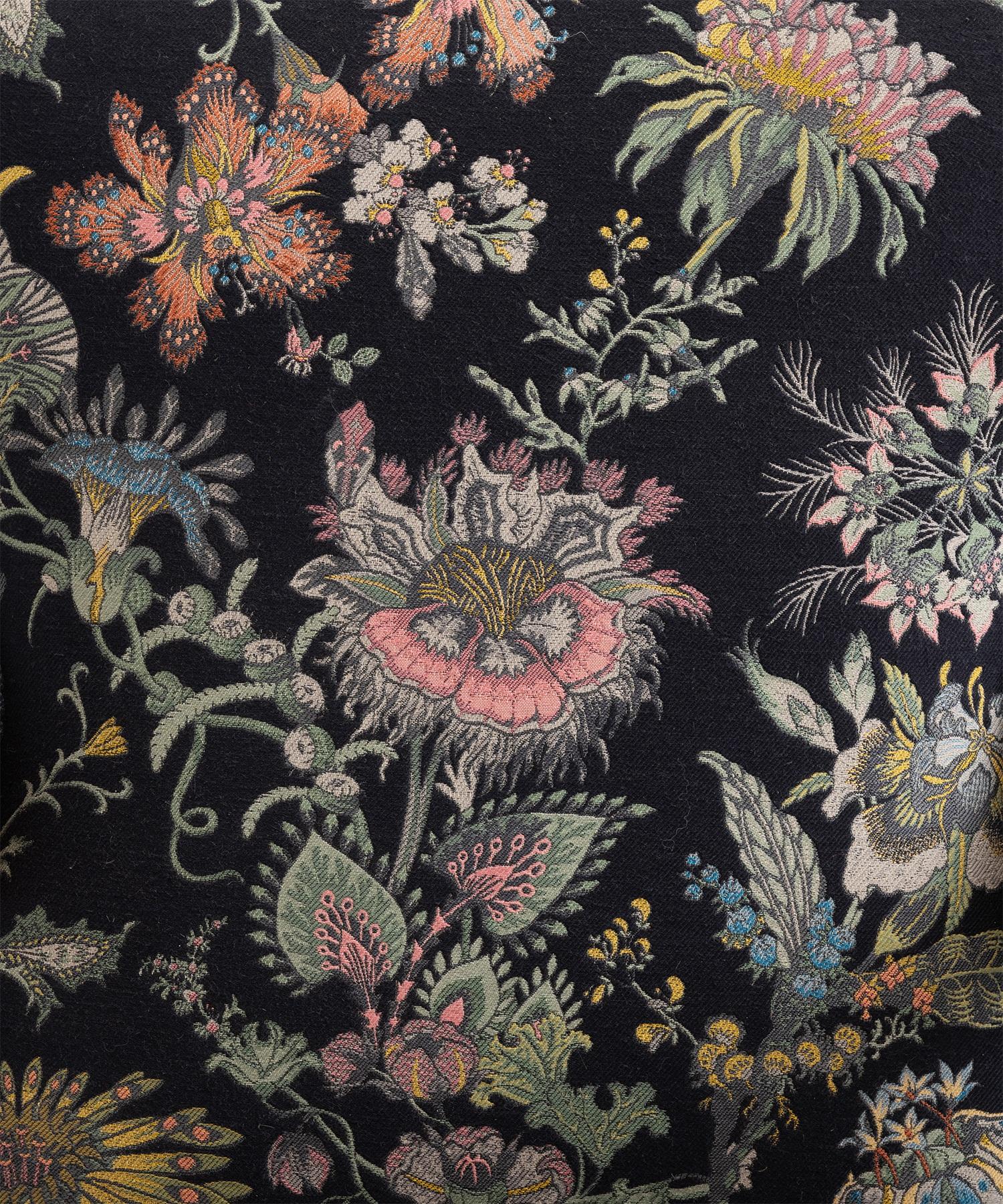 19th Century Saville Armchair in House of Hackney Jacquard Fabric, England Circa 1890