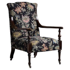Saville Armchair in House of Hackney Jacquard Fabric, England Circa 1890