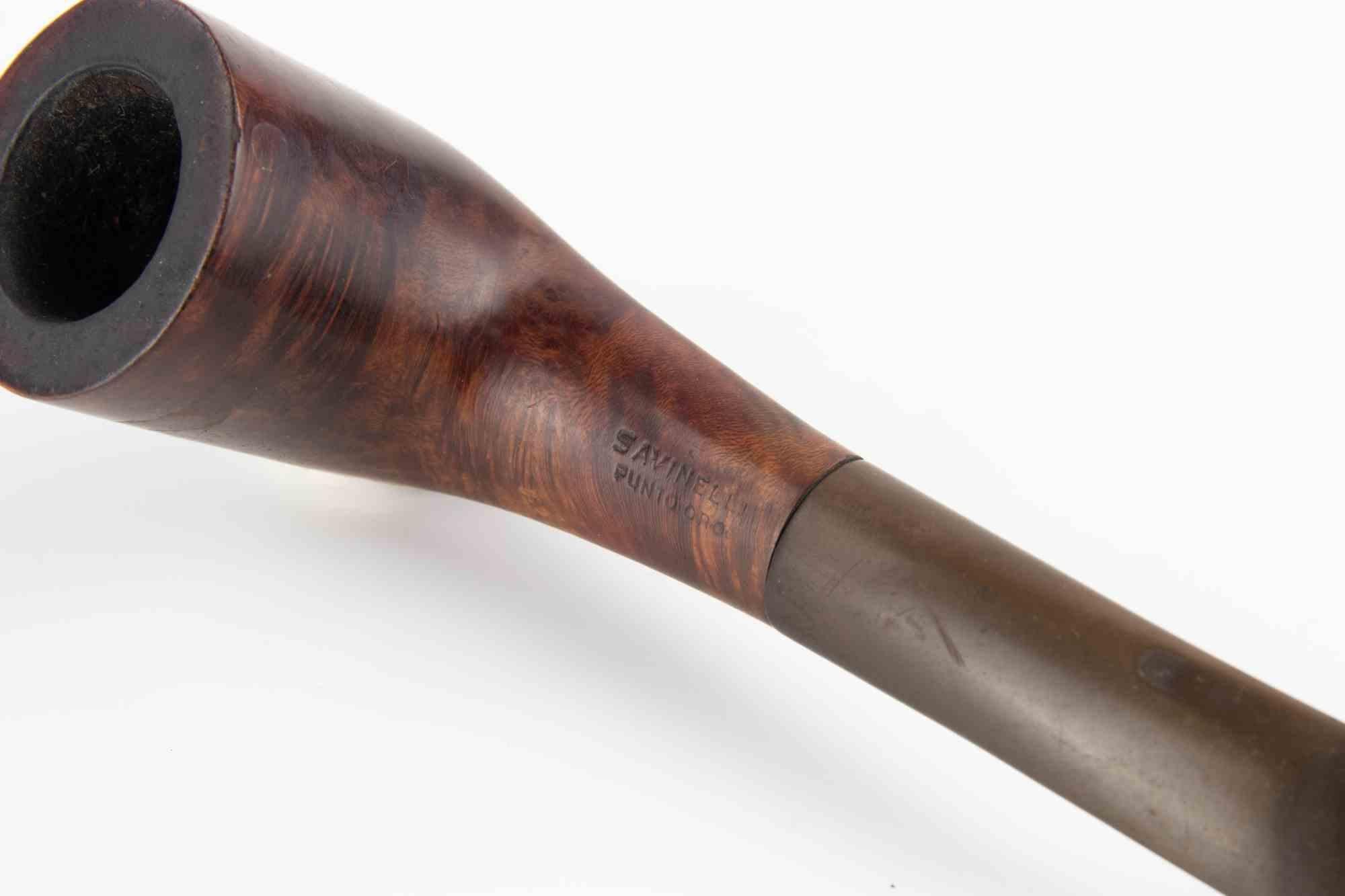 Pipa da fumo Savinelli Punto Oro, metà del XX secolo In condizioni buone in vendita a Roma, IT