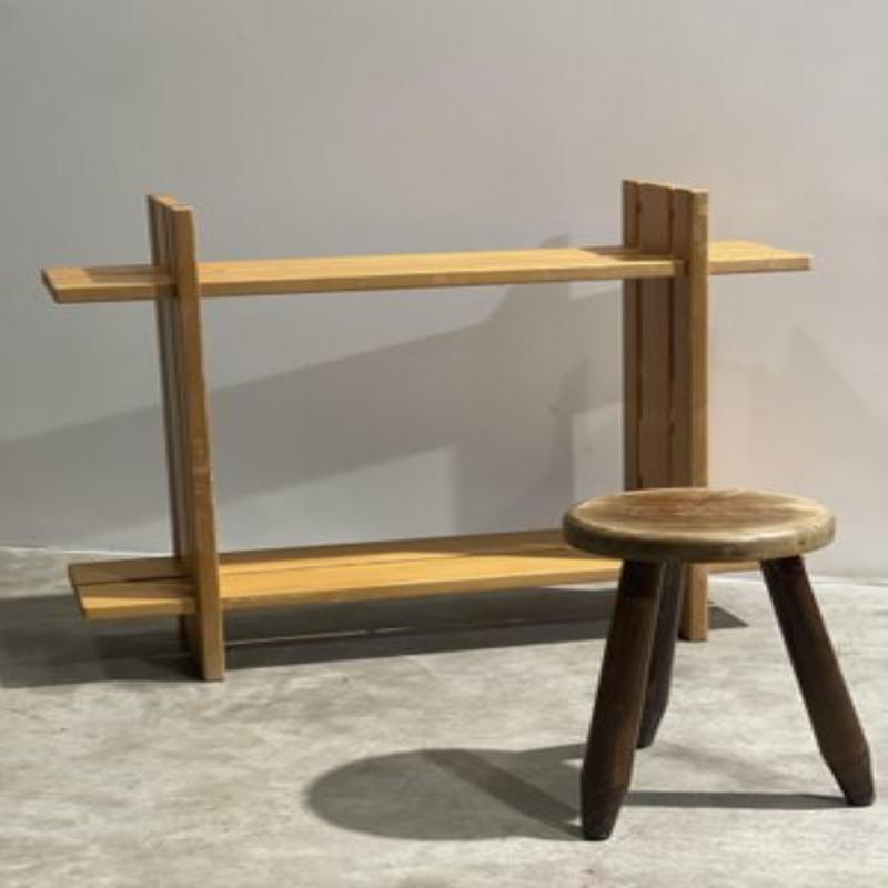 Savoie Mountain Shelf in Fir from Maison Regain, 1980s For Sale 4
