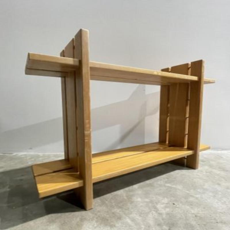 Wood Savoie Mountain Shelf in Fir from Maison Regain, 1980s For Sale