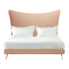 Savoir Amelia Headboard & Nº4 Bed Set, Handmade to Order, Queen Size