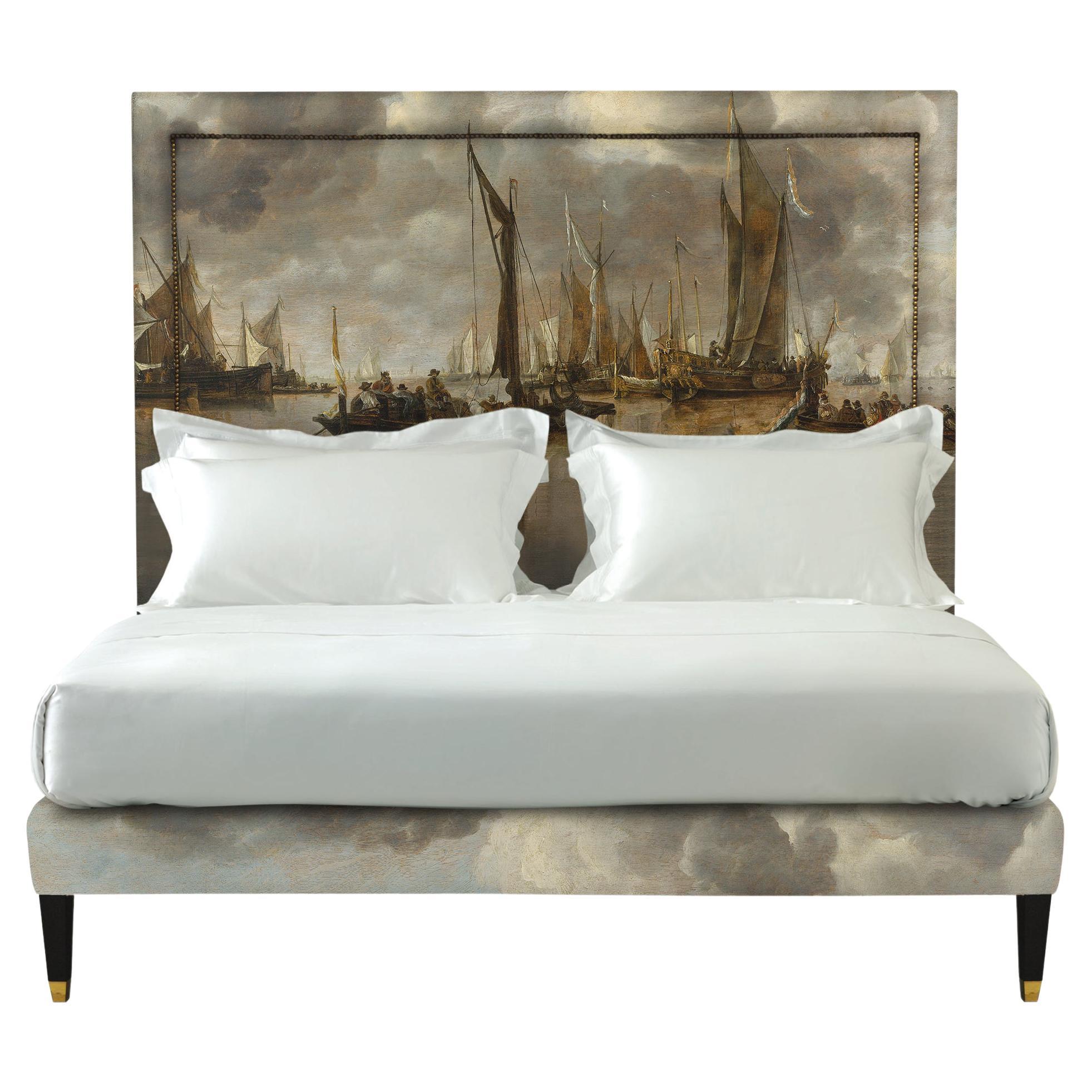 Savoir Felix with Jan Van De Cappelle’s Art & Nº4 Bed Set, California King Size For Sale