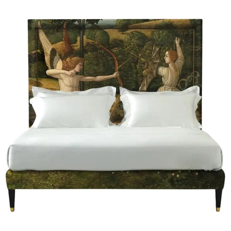 Savoir Felix with 'The Combat of Love and Chastity' & Nº4 Bed Set, US King Size For Sale