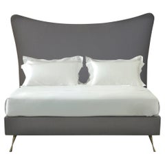 Savoir Grey Amelia & Nº4 Bed Set, Handmade in Wales, Queen Size