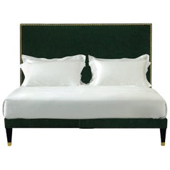 Savoir Harlech & Nº4 Bed Set, Handmade in London, US Queen Size