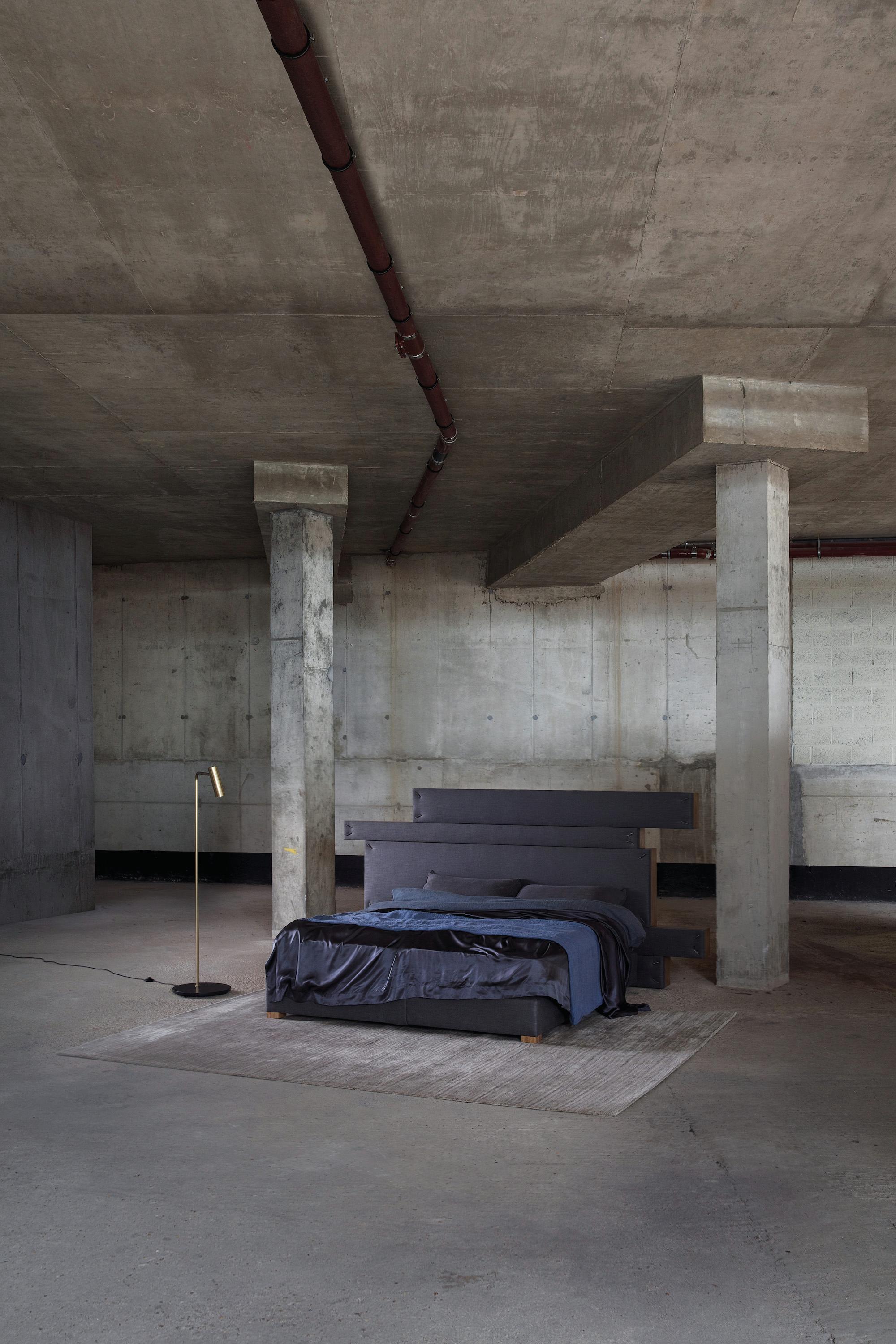Famed for his simplicity and experimentation with design, artist Arik Levy explores the relationship between and function in his bed for Savoir. Skilfully handcrafted in Savoir's London Bedworks, the adjustable layout and smooth movement of the