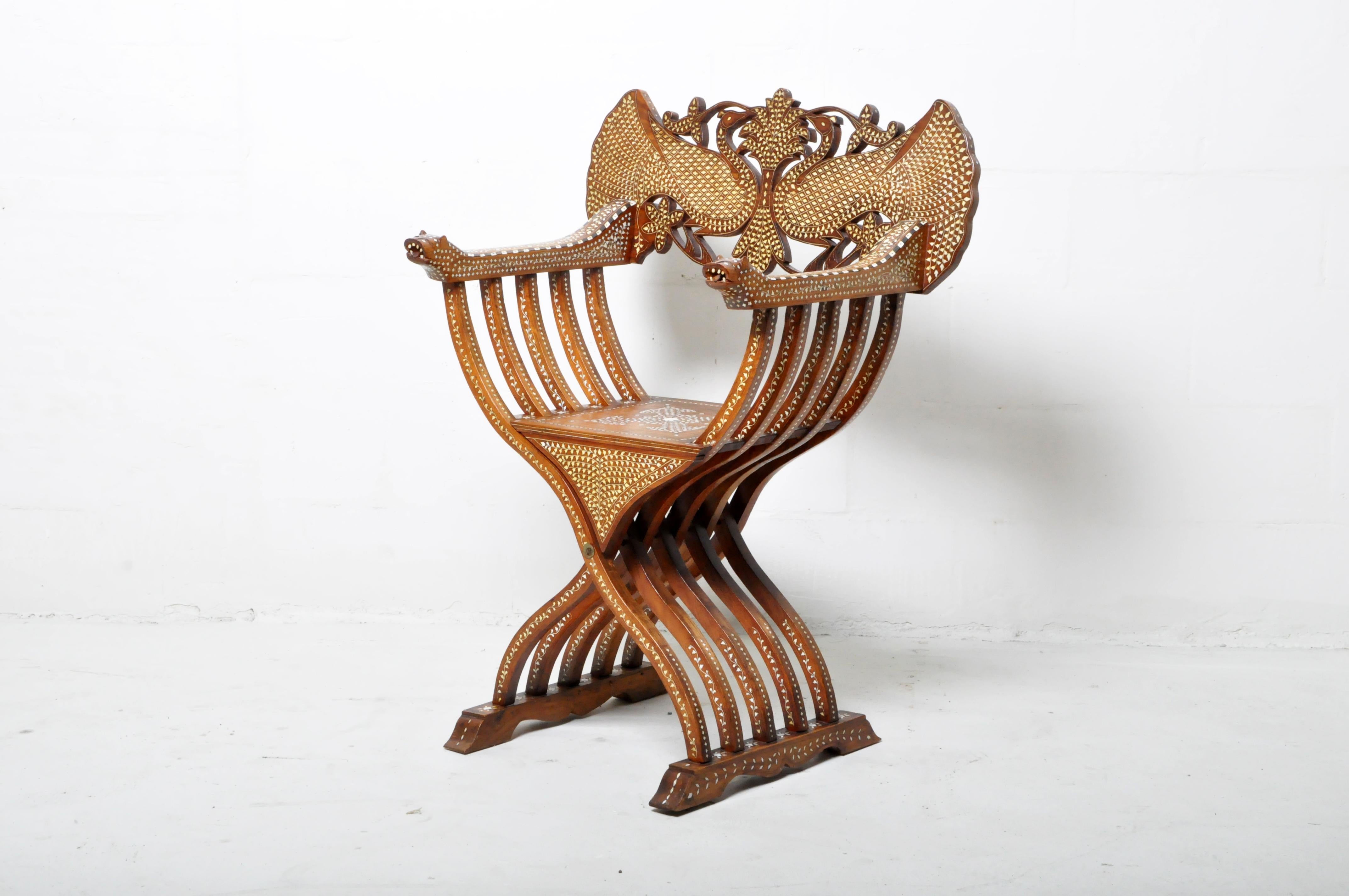 Savonarola Chair In Good Condition In Chicago, IL