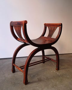 Savonarola Style Curved Stool