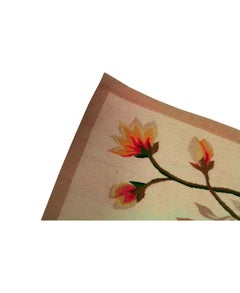 Handwoven Luxury Wool Savonnerie Renaissance Beige Rug