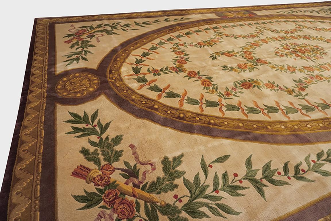 Hand-Woven Savonnerien 12' 6