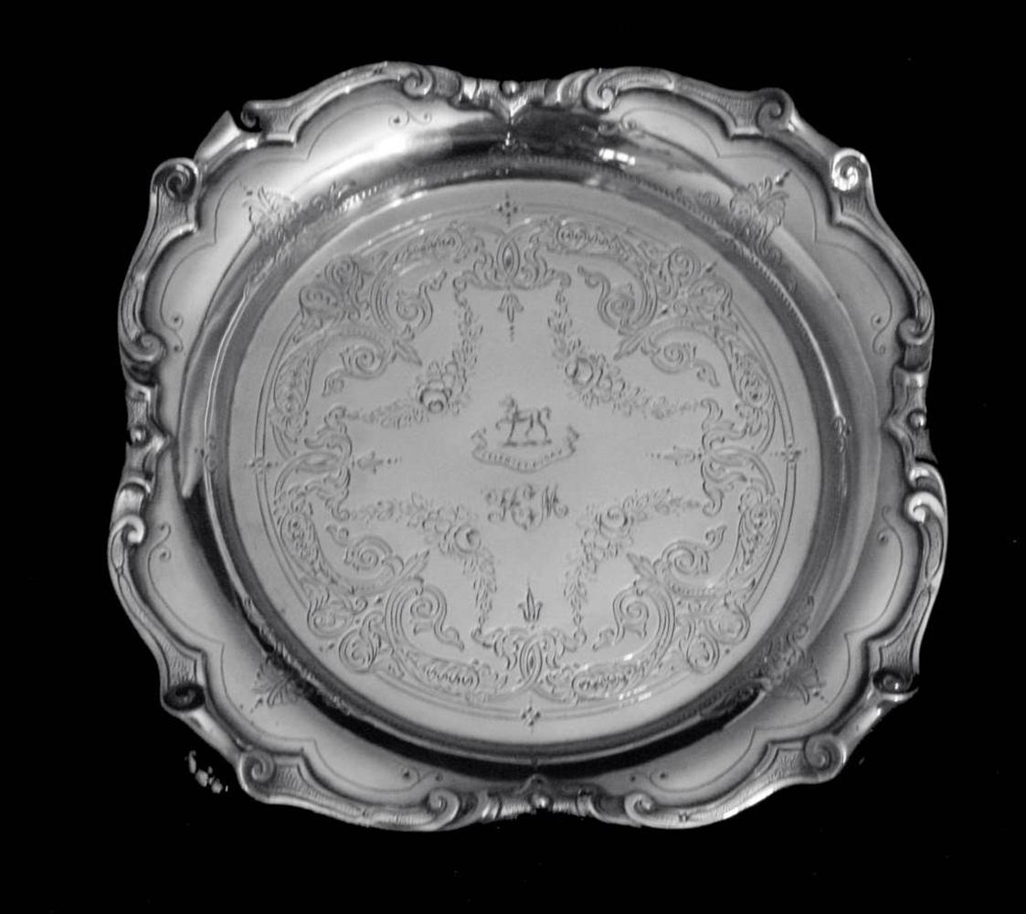 Service à thé SAVORY And Sons - 9 pièces, 19ème siècle victorien (britannique) en argent sterling  en vente 12