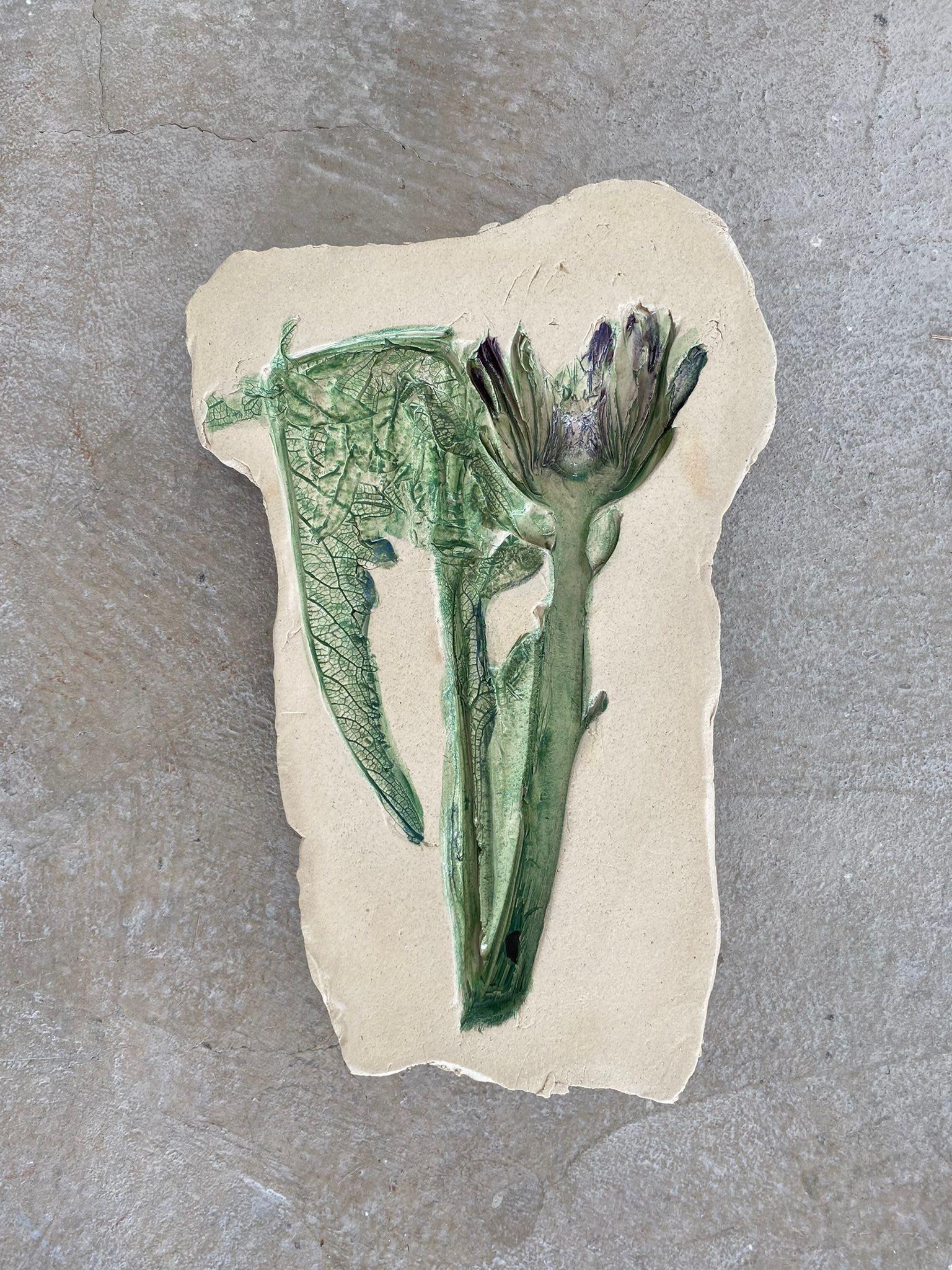 Savoy Cabbage Fossil Lamp by Jenna Basso Pietrobon For Sale 1