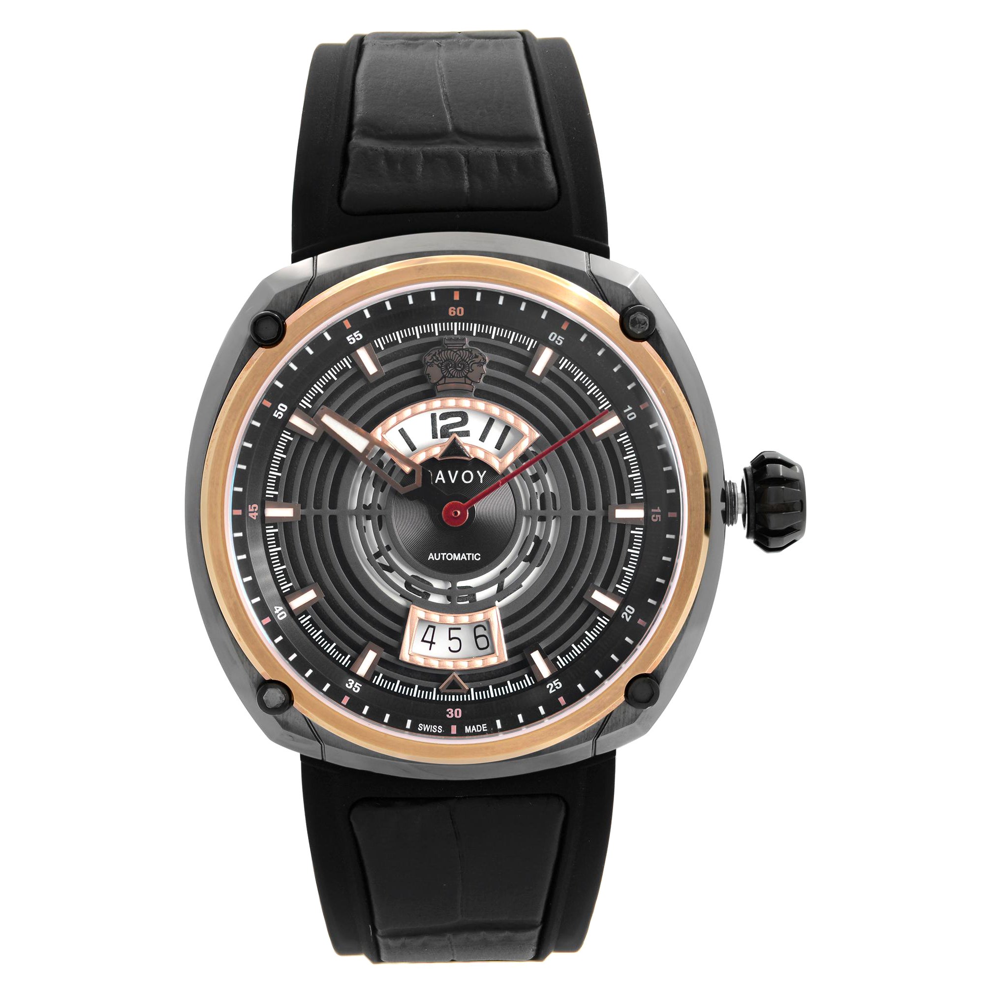 Reloj para caballero Savoy Epic Continuous Hour de acero de edición limitada F8202H.02E.RB01 en venta