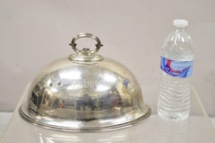 "Savoy" JH Potter Sheffield English Victorian Small Silver Plated Serving Dome