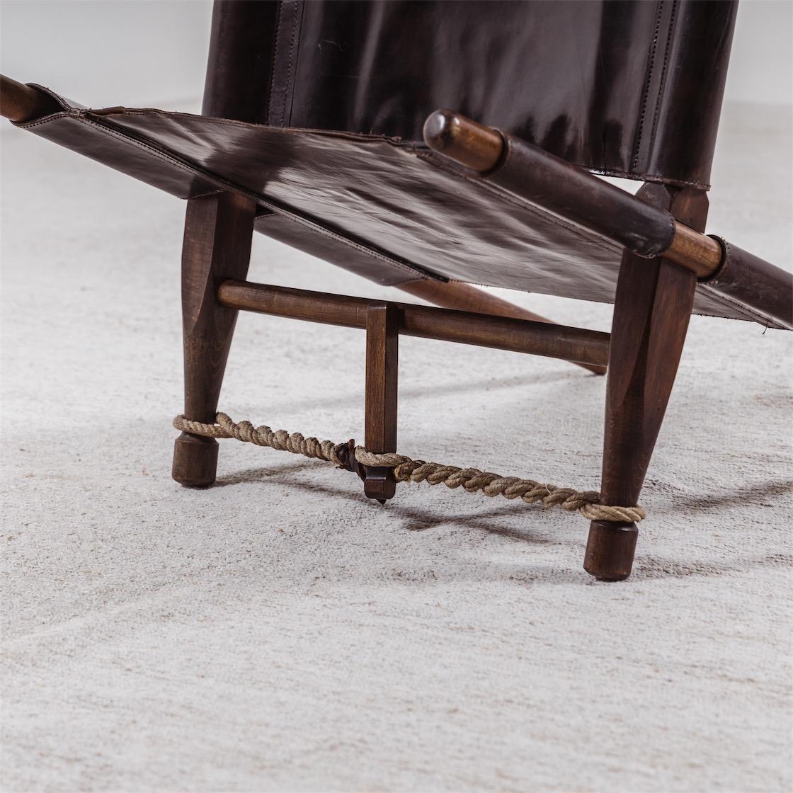 Saw Lounge Chairs by Ole Gjerlov-Knudsen for Cado, Denmark, 1958 3