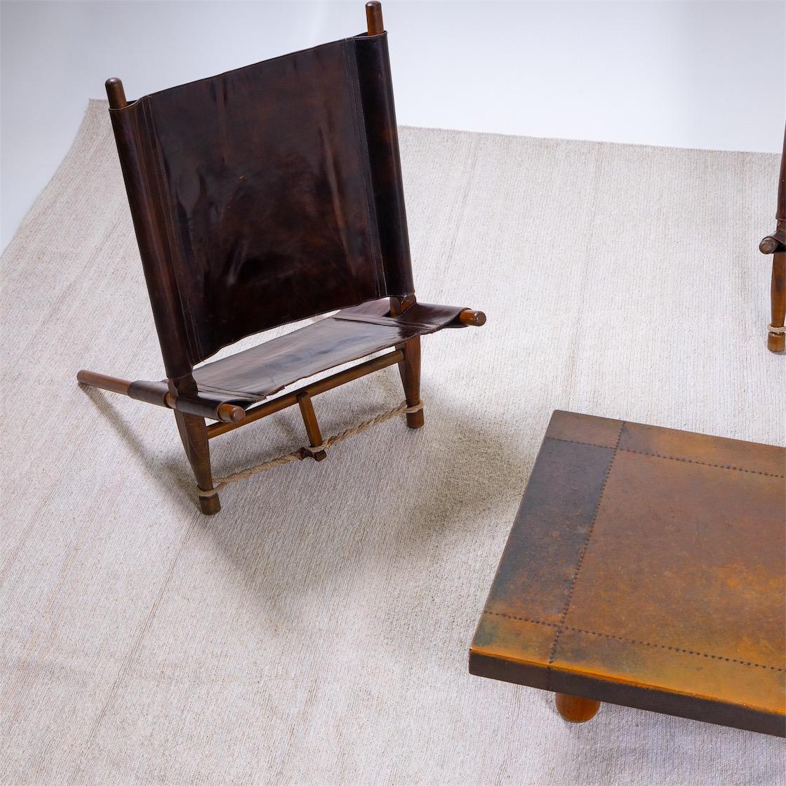 Saw Lounge Chairs by Ole Gjerlov-Knudsen for Cado, Denmark, 1958 4