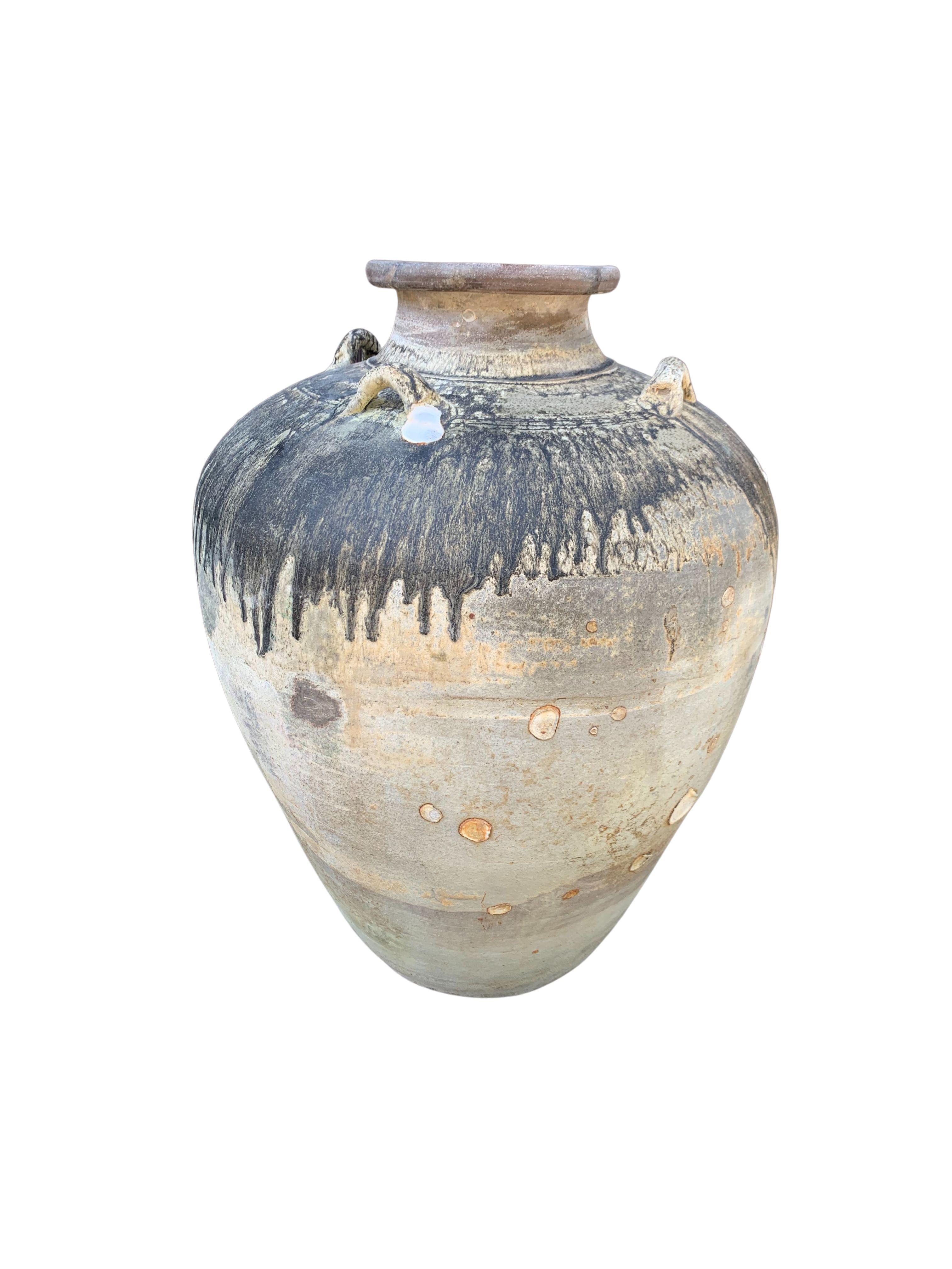 Ceramic Sawankhalok Ship Wreck Jar From the Kingdom of Sukhothai, Thailand, 16th Century