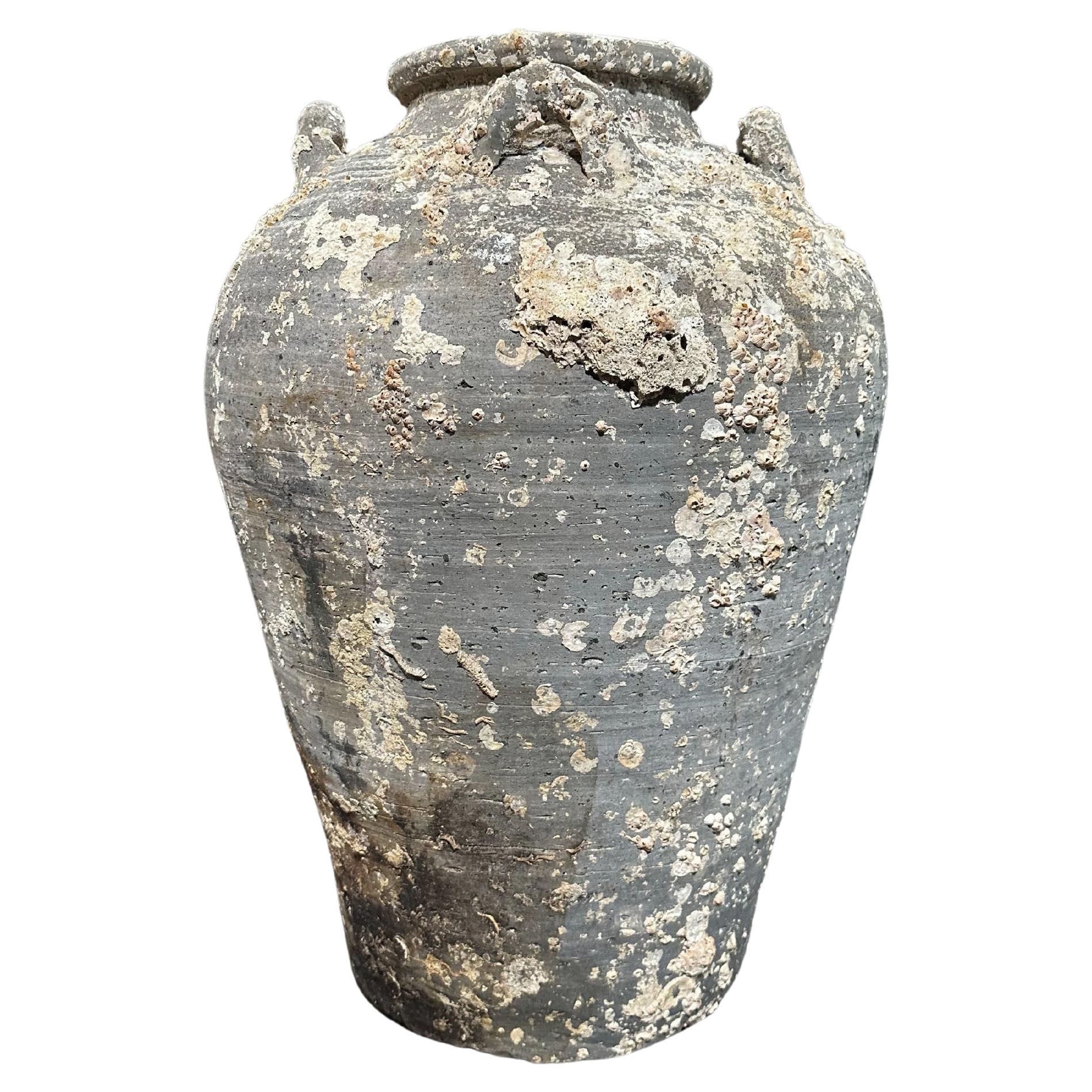 Sawankhalok Ship Wreck Jar from the Kingdom of Sukhothai, Thailand, 16th Century For Sale