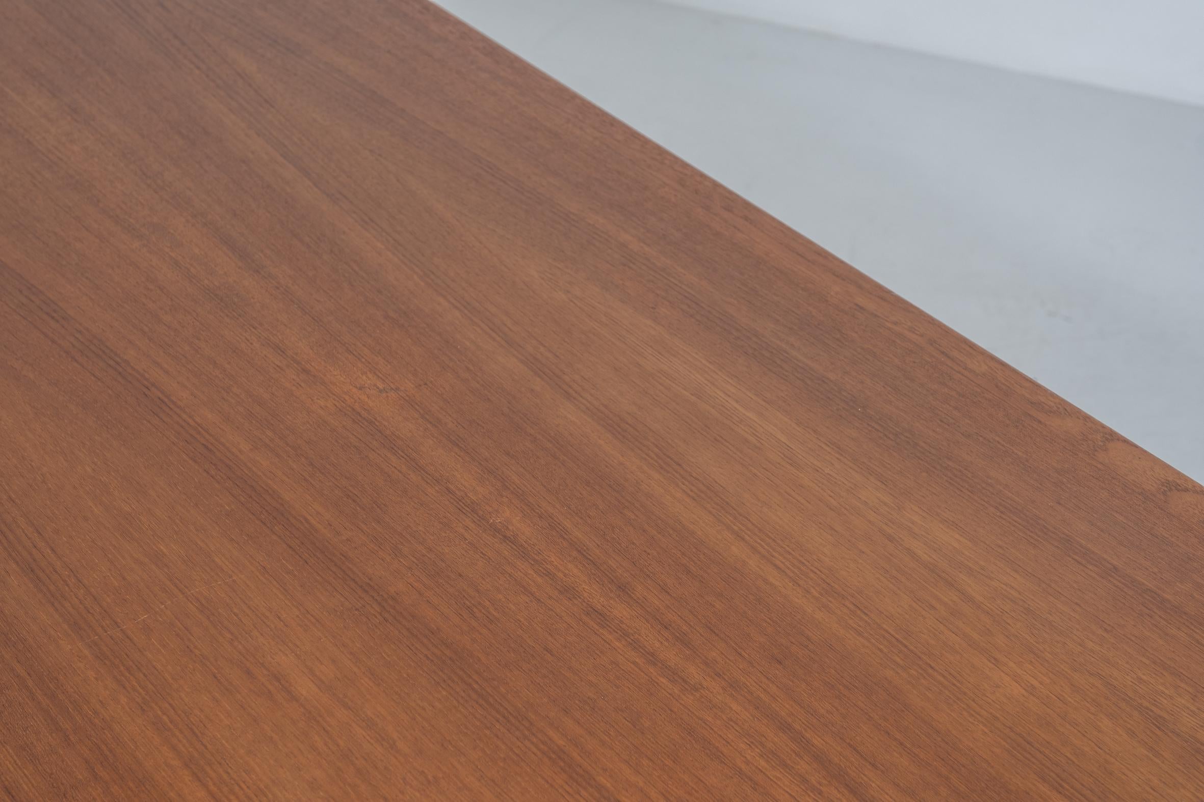 Sawbuck or AT 303 dining table by Hans Wegner for Andreas Tuck, Denmark 1950s 9