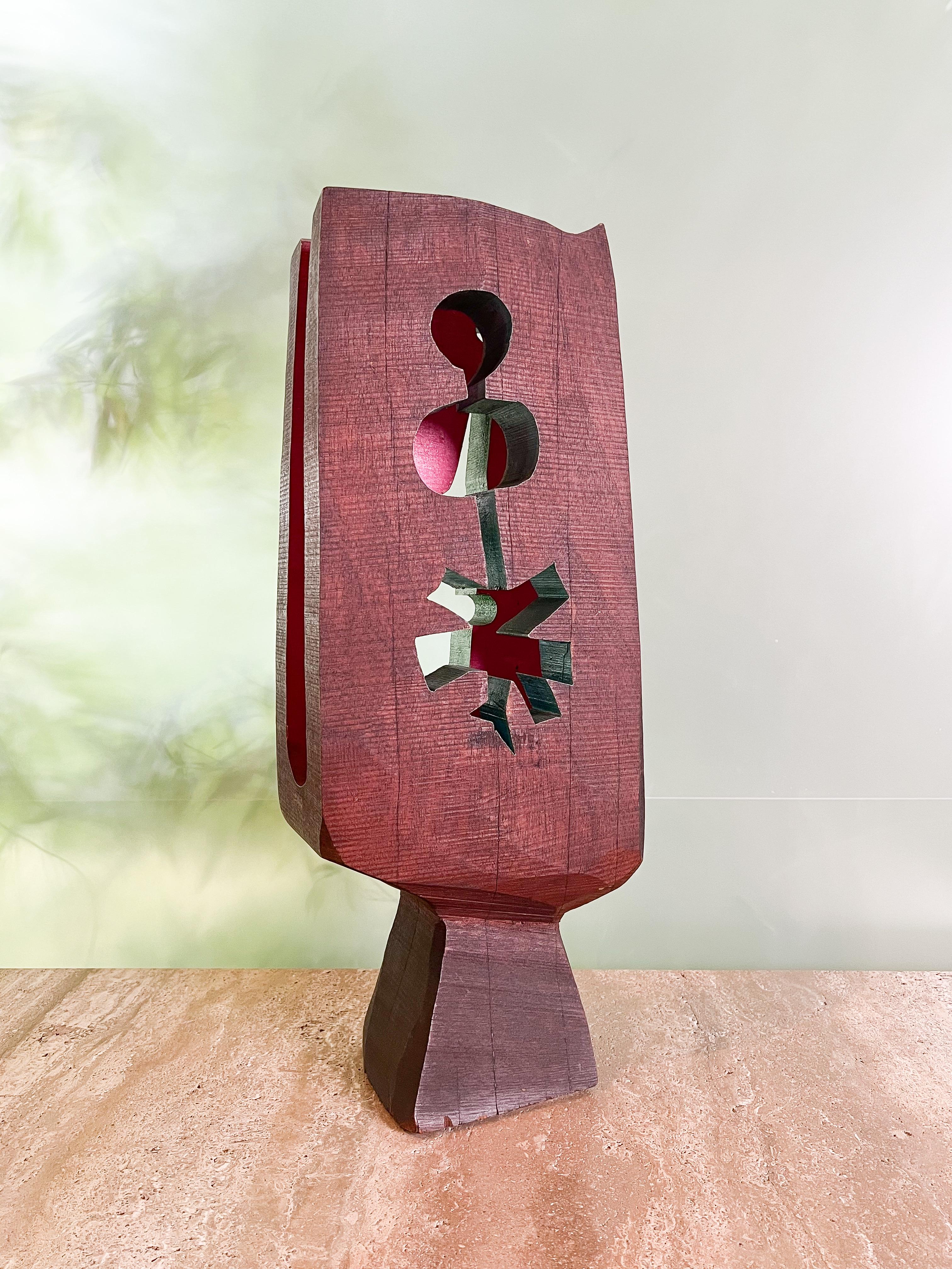 Wood Sawn Oak Sculpture by Hugh Townley For Sale