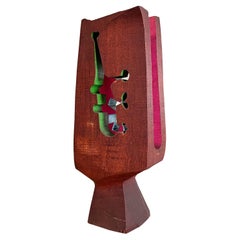 Sculpture en chêne taillée de Hugh Townley