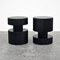 Round Sawn Revert Tables / Stools