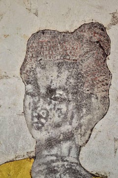 Mystery of Majesty, Contemporary Mixed Media Figurative Painting