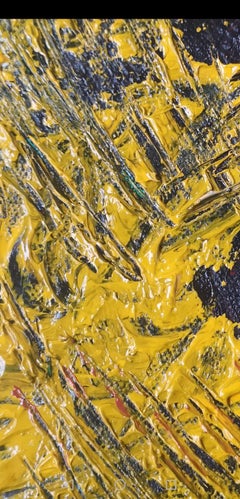 Angel Of Liberty. Contemporary Neo Expressionist Painting