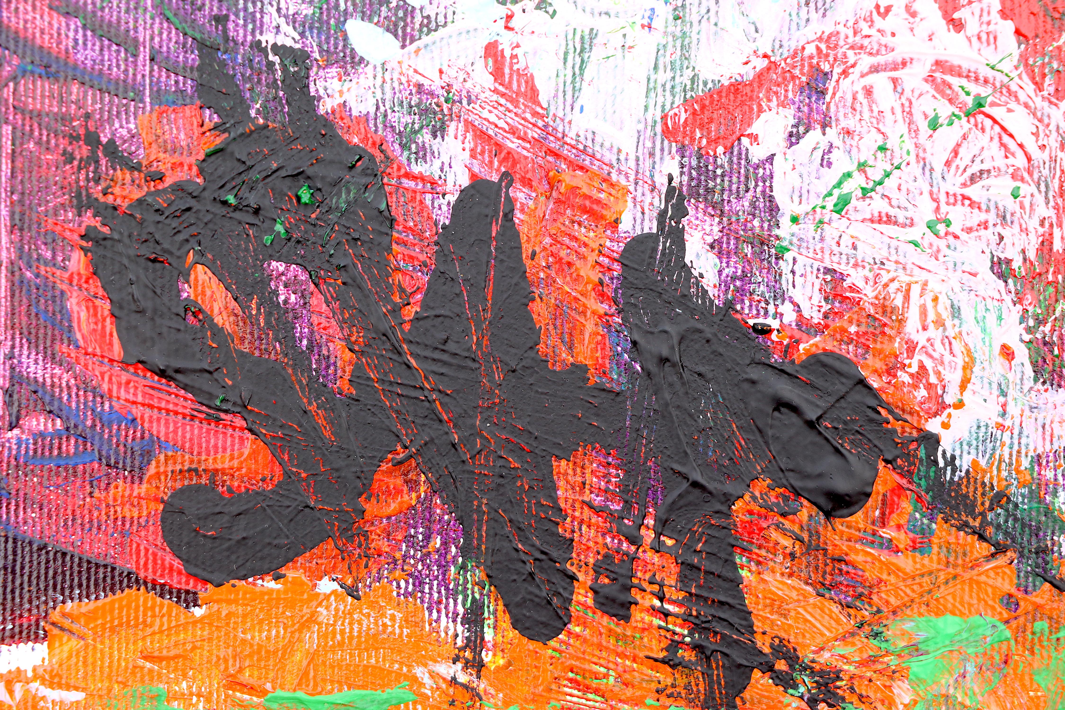 En cualquier momento y en cualquier lugar. Pintura neoexpresionista contemporánea - Painting Neoexpresionista de Sax Berlin