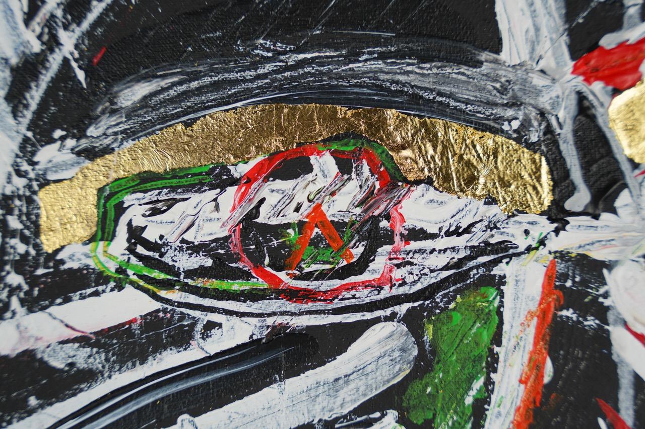 Volver a la fuente : Todos somos de África. Pintura al óleo figurativa contemporánea - Painting Neoexpresionista de Sax Berlin