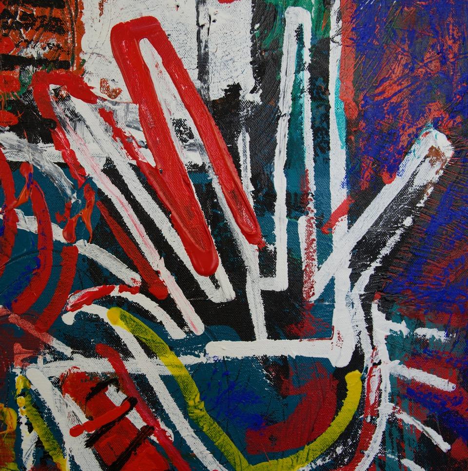 Banksy Working. Time is of the essence. Contemporary Figurative Painting For Sale 2
