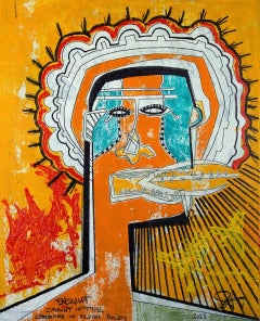 Basquiat . Catturato dal fuoco incrociato di Silver Bullets.