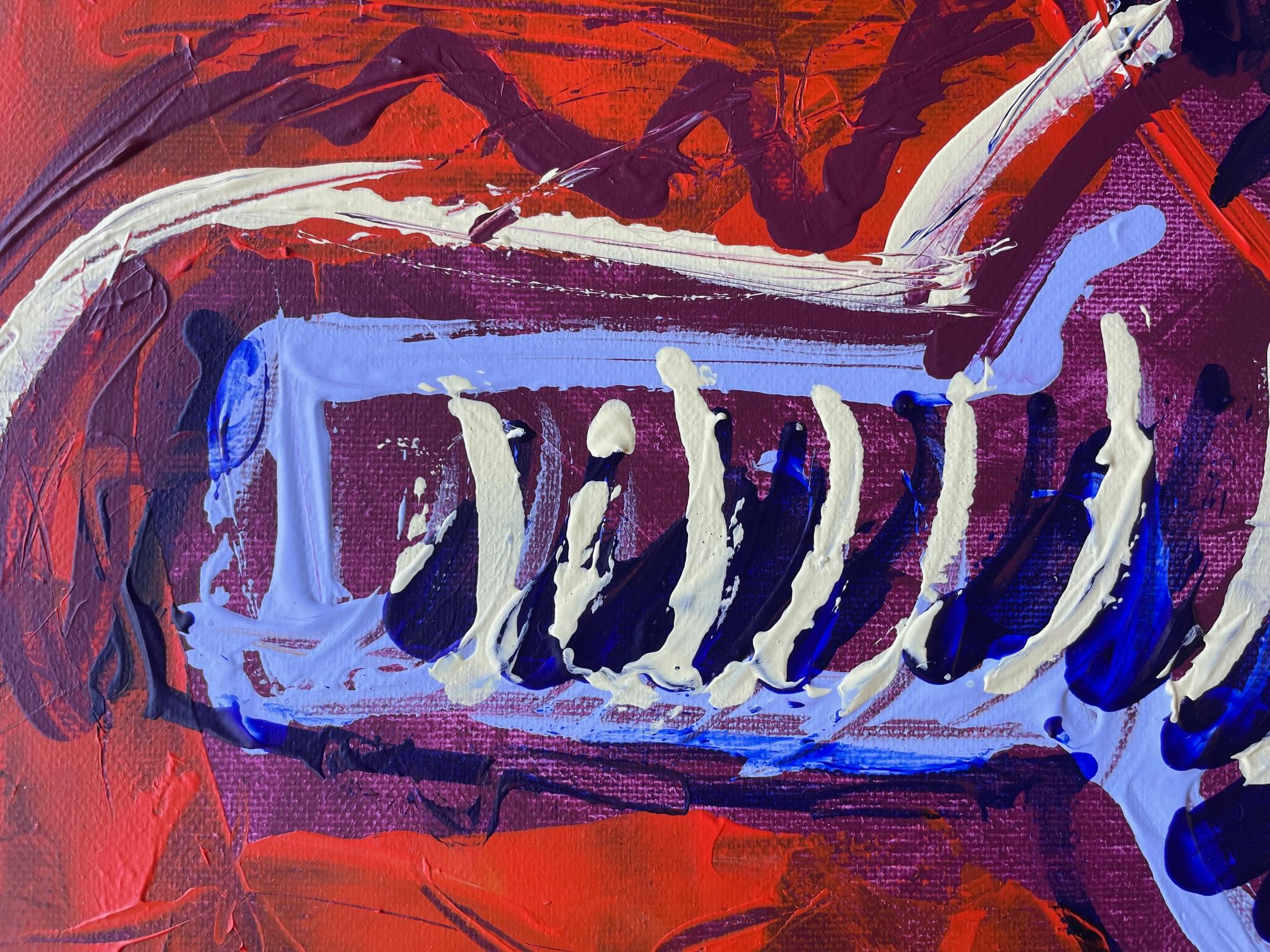 Boutielles St. Emilion Nr. 3 (Neue Wilde), Painting, von Sax Berlin