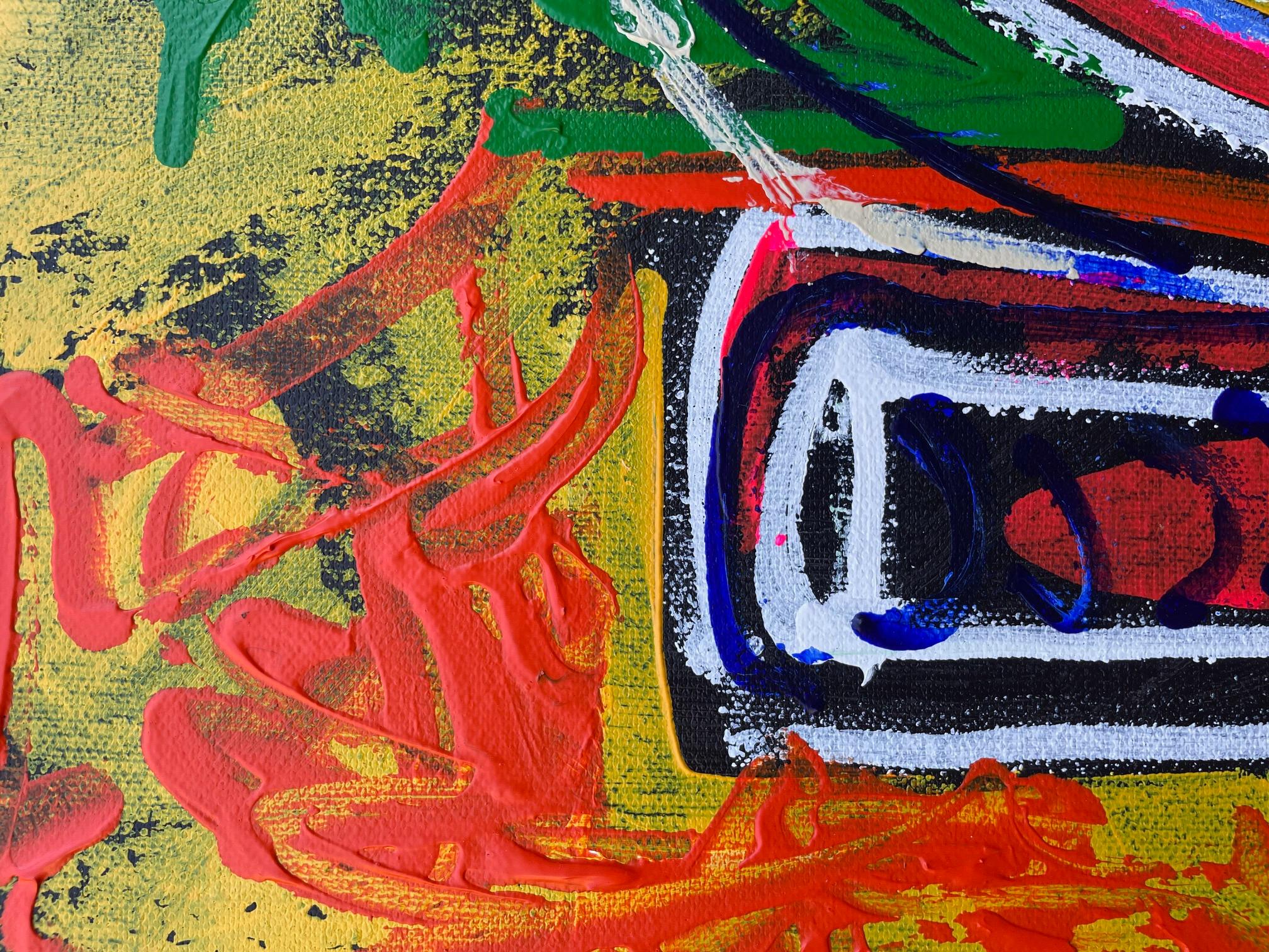 Boutielles St. Emilion Nr. 4 – Painting von Sax Berlin